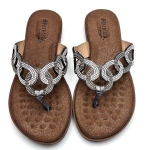 Patrizia by Spring Step Thong Sandal Sz 39 EUC